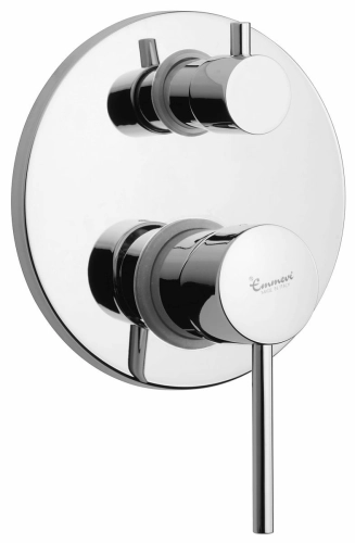 Emmevi Piper bateria podtynkowa 3-drożna, chrom 45029CR