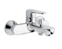 Emmevi Nefer bateria wannowa ścienna, chrom 77001CR