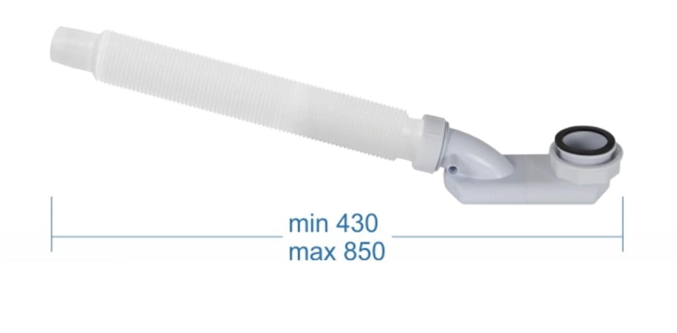 Corsan Iseo wanna wolnostojąca przyścienna 150x75x58cm E-019M