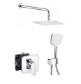Kludi Pure&Style zestaw prysznicowy podtynkowy z deszczownicą 406300575