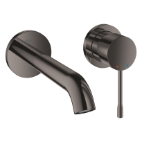 Grohe Essence New M-size bateria umywalkowa podtynkowa element zewnętrzny 183mm, grafit błyszczący - hard graphite 19408A01