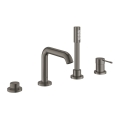 Grohe Essence New bateria wannowa 4-otw. brushed hard graphite 19578AL1