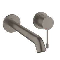 GROHE Essence New L-size bateria umywalkowa podtynkowa element zewnętrzny, szczotkowany grafit - brushed hard graphite 19967AL1