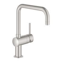 Grohe Minta bateria zlewozmywakowa stal nierdzewna 32488DC0