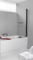 Sanplast Prestige III parawan nawannowy 70 cm profil czarny mat KW/PRIII-70 600-073-1010-59-401