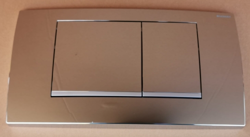 Geberit Twinline30 przycisk uruchamiający chrom/chrom mat/chrom 115.899.KH.1