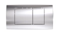 Geberit Twinline30 przycisk uruchamiający chrom/chrom mat/chrom 115.899.KH.1