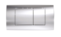 Geberit Twinline30 przycisk uruchamiający chrom/chrom mat/chrom 115.899.KH.1
