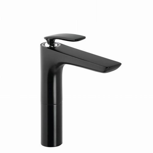 Kludi Balance bateria umywalkowa wysoka, czarny mat/chrom 522968775