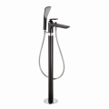 Kludi Balance bateria wannowa wolnostojąca, czarny mat/chrom 525908775