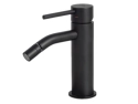 Paffoni Light black bateria bidetowa, bez korka, czarny mat LIG131NO