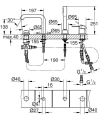 Grohe Essence New bateria wannowa 4-otw. warm sunset 19578DA1