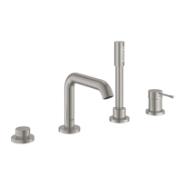 GROHE Essence New bateria wannowa 4-otw. stal nierdzewna 19578DC1