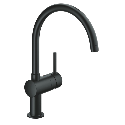 Grohe Minta bateria zlewozmywakowa, aksamitna czerń 32917KS0