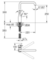 Grohe Essence New bateria zlewozmywakowa, warm sunset 30269DA0