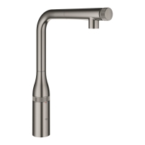 GROHE Essence SmartControl bateria zlewozmywakowa z wyciąganą wylewką, brushed hard graphite 31615AL0