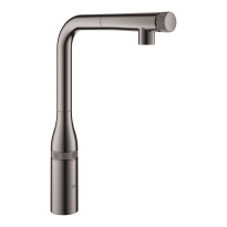 GROHE Essence SmartControl bateria zlewozmywakowa z wyciąganą wylewką, grafitowy połysk - hard graphite 31615A00