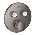 Grohe Grohtherm SmartControl bateria termostatyczna do obsługi 2 wyjść, element zewnętrzny, hard graphite 29119A00