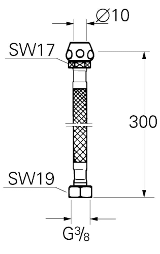 Grohe Grohtherm Micro wąż przyłączeniowy 45120000