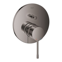 GROHE Essence bateria wannowo-prysznicowa podtynkowa, element zewnętrzny, grafit błyszczący - hard graphite 24058A01