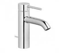 KLUDI Bozz 100 bateria umywalkowa, korek z cięgnem, chrom 382800576