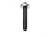 Kludi A-QA ramię sufitowe 150mm, czarny mat/chrom 6651587-00