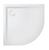 Sanplast Space Mineral brodzik półokrągły B-M/SPACE 100x100x1,5 645-290-0440-01-000