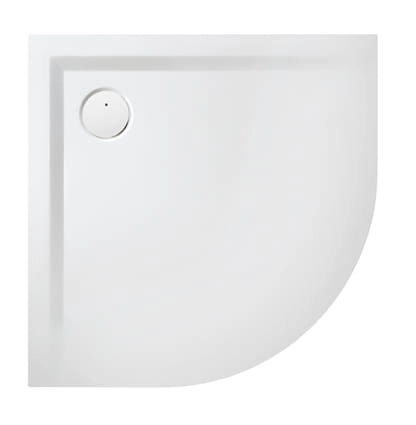 Sanplast Space Mineral brodzik półokrągły B-M/SPACE 100x100x1,5 645-290-0440-01-000