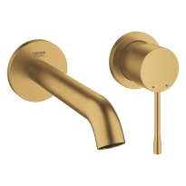 GROHE Essence New M-size L-183mm, bateria umywalkowa podtynkowa element zewnętrzny, brushed cool sunrise 19408GN1