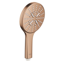 GROHE Rainshower SmartActive 130 rączka prysznicowa 3 strumienie, miedziany szczotkowany - brushed warm sunset 26574DL0