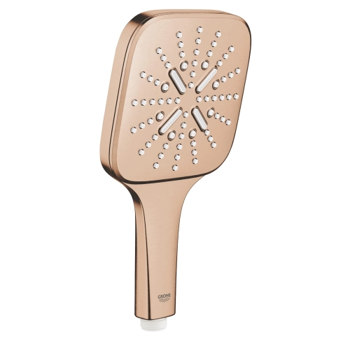 Grohe Rainshower SmartActive Cube 130 rączka prysznicowa 3 strumienie, brushed warm sunset 26582DL0