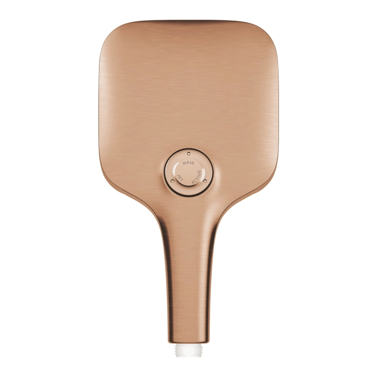 Grohe Rainshower SmartActive Cube 130 rączka prysznicowa 3 strumienie, brushed warm sunset 26582DL0