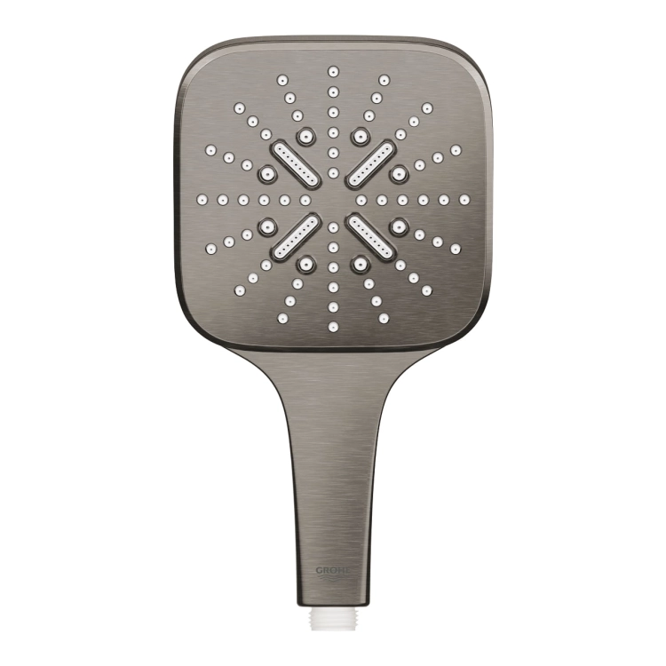 Grohe Rainshower SmartActive Cube 130 rączka prysznicowa 3 strumienie, brushed hard graphite 26582AL0