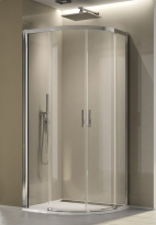 Sanswiss Top-Line S kabina półokrągła 100x100cm, promień 550, profil srebrny połysk, szkło bezbarwne TLSR551005007