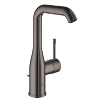 GROHE Essence L-size bateria umywalkowa, z korkiem, grafit błyszczący - hard graphite 32628A01
