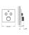 Grohe Grohtherm SmartControl Cube bateria termostatyczna do obsługii 2 wyjść, element zewnętrzny 29124000
