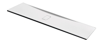 Novellini Custom Touch brodzik prostokątny 120x100x3,5cm, biały mat CT120104-79