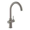 Grohe Blue Home zestaw startowy z wylewką w kształcie C, brushed hard graphite 31455AL1