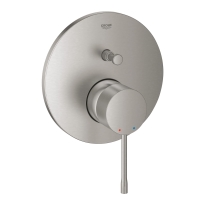 GROHE Essence bateria wannowo-prysznicowa podtynkowa, element zewnętrzny, stal nierdzewna 24058DC1