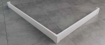 Sanswiss obudowa brodzika prostokątnego 80x120cm, biała PWIL08012004