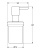 Grohe Essentials dozownik, brushed hard graphite 40394AL1