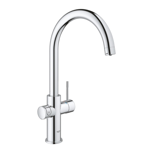 Grohe Blue Home zestaw startowy z wylewką w kształcie C, chrom 31455001