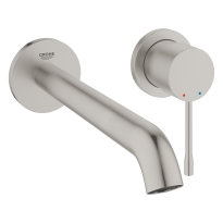 GROHE Essence New L-size bateria umywalkowa podtynkowa element zewnętrzny, stal szczotkowana 19967DC1