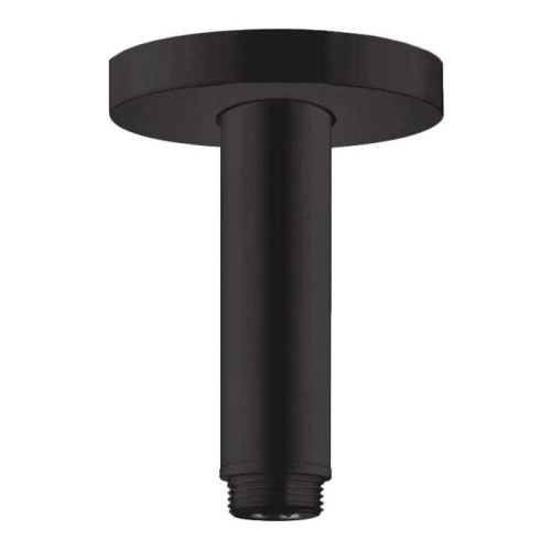 HansGrohe ramię prysznicowe sufitowe L-100 mm, czarny mat 27393670