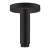 HansGrohe ramię prysznicowe sufitowe L-100 mm, czarny mat 27393670