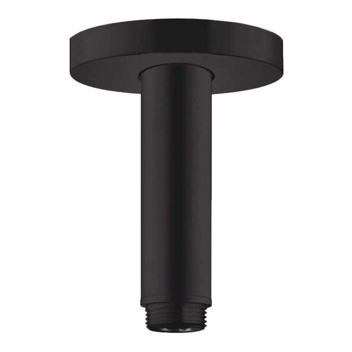 HansGrohe ramię prysznicowe sufitowe L-100 mm, czarny mat 27393670
