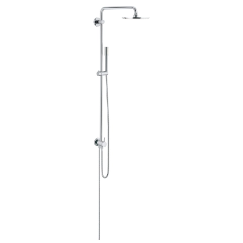 Grohe Rainshower System 210 system prysznicowy z przałącznikiem do montażu ściennego, chrom 27058000