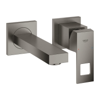 GROHE Eurocube S-size bateria umywalkowa podtynkowa element zewnętrzny, szczotkowany grafit - brushed hard graphite 19895AL0
