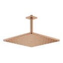 GROHE Rainshower Mono Cube prysznic górny 310mm z ramieniem sufitowym, miedziany szczotkowany - brushed warm sunset 26566DL0