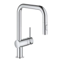 GROHE Minta bateria zlewozmywakowa z wyciąganą wylewką, chrom 32322002